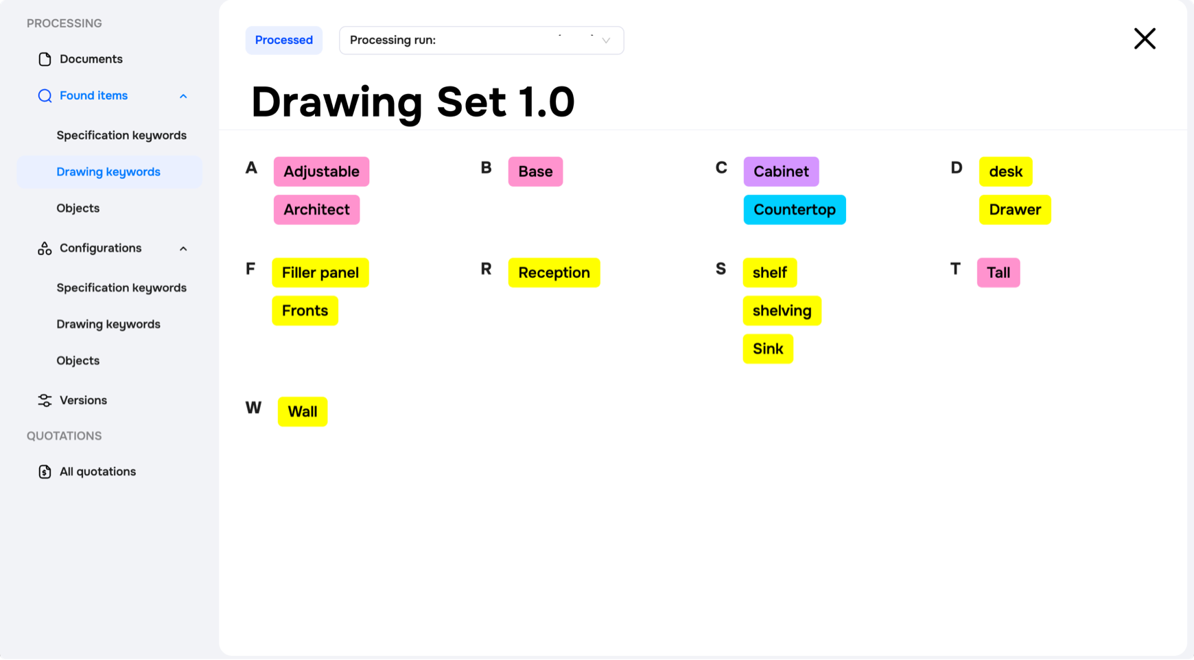 Archiscan, step 01: Set up your dictionary